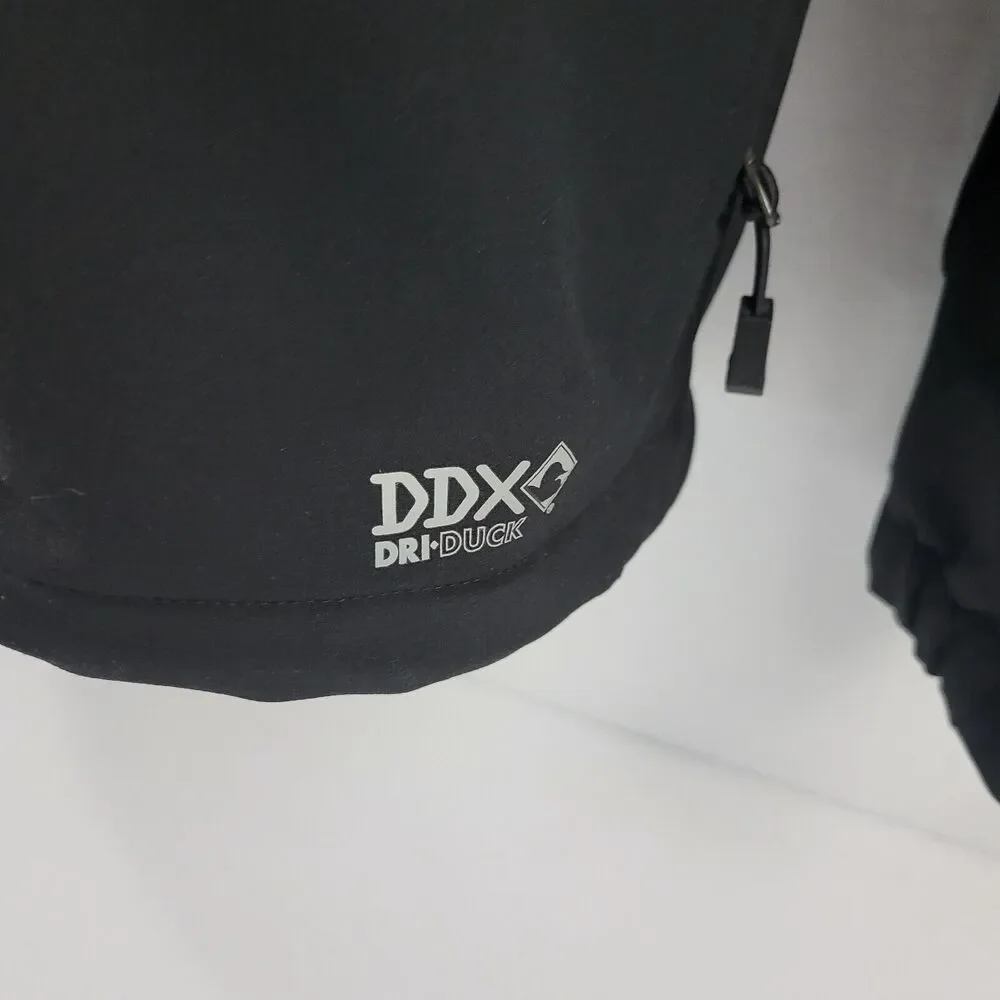 DDX dri-duck full zip jacket mens black XL fonddevetttes corvette club‎ 3413